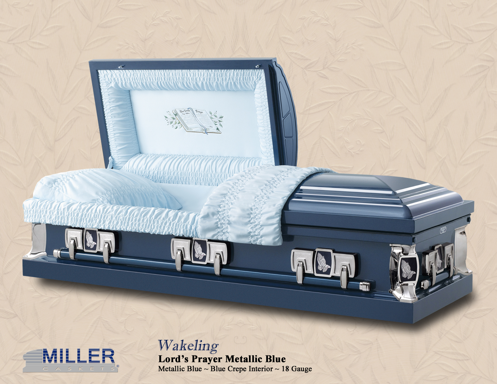 Wakeling Lords Prayer Metallic Blue